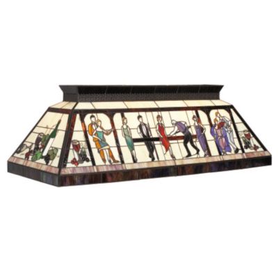 Stained Glass Billiard Light Vintage Pool Table Lights